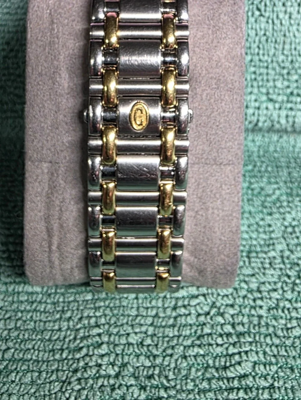 Concord Saratoga Two-Tone, Gold Dial Ladies Watch With Boxes and Papers